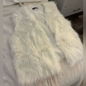 Fuzzy Throw Vest